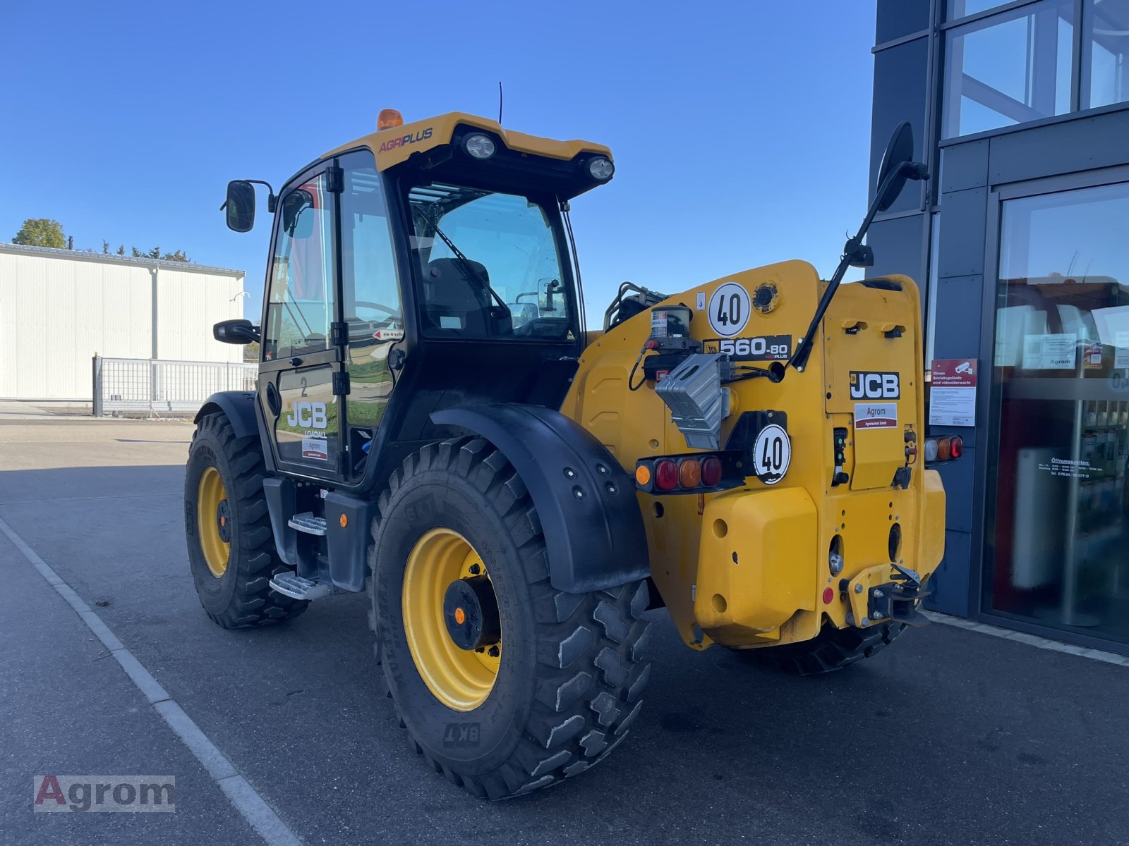 Teleskoplader typu JCB 560-80 AGRI PLUS, Gebrauchtmaschine v Meißenheim-Kürzell (Obrázek 4)