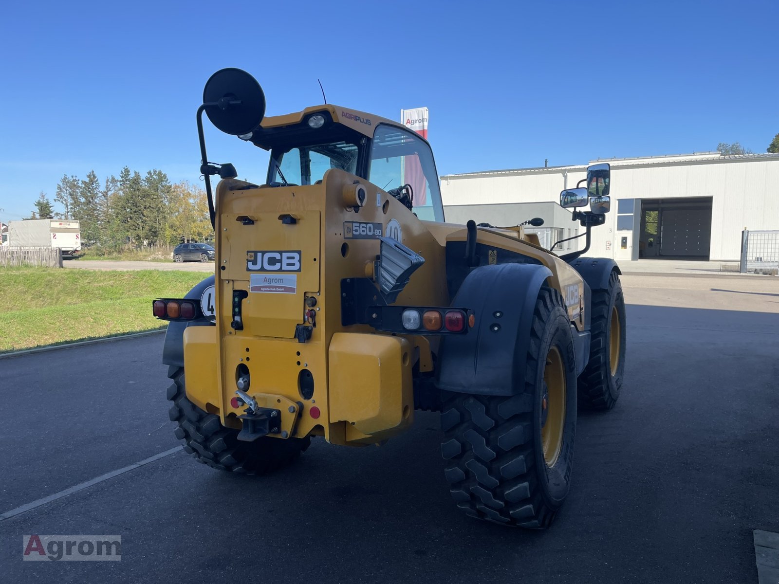 Teleskoplader van het type JCB 560-80 AGRI PLUS, Gebrauchtmaschine in Meißenheim-Kürzell (Foto 5)