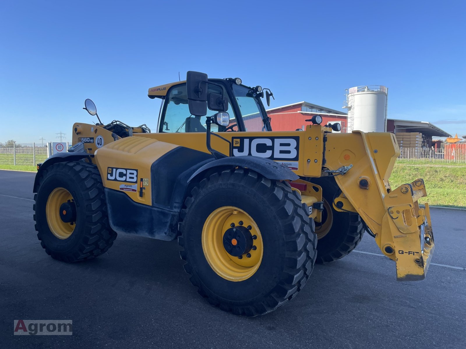 Teleskoplader van het type JCB 560-80 AGRI PLUS, Gebrauchtmaschine in Meißenheim-Kürzell (Foto 7)