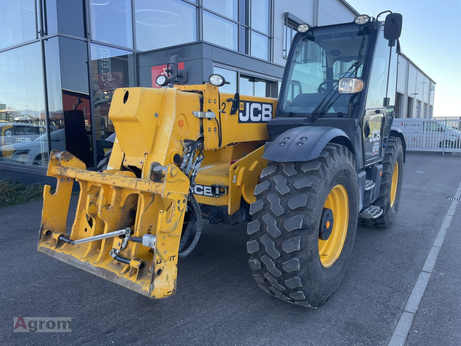 Teleskoplader типа JCB 560-80 AGRI PLUS, Gebrauchtmaschine в Meißenheim-Kürzell (Фотография 9)