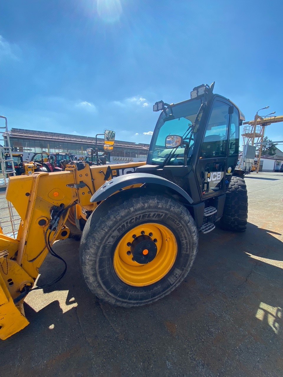 Teleskoplader van het type JCB 560-80 Agri Pro, Gebrauchtmaschine in Döllstädt (Foto 1)