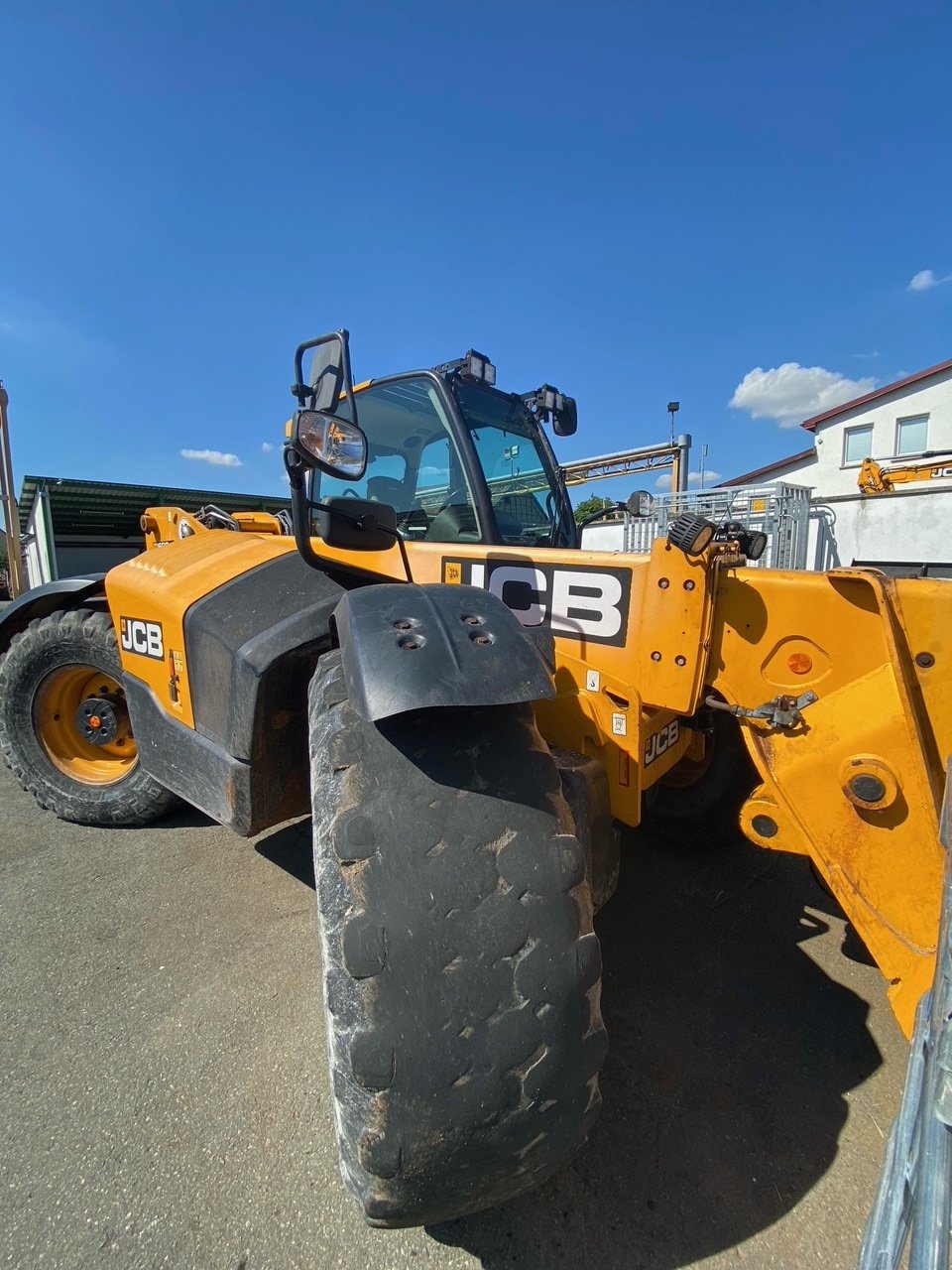 Teleskoplader van het type JCB 560-80 Agri Pro, Gebrauchtmaschine in Döllstädt (Foto 3)