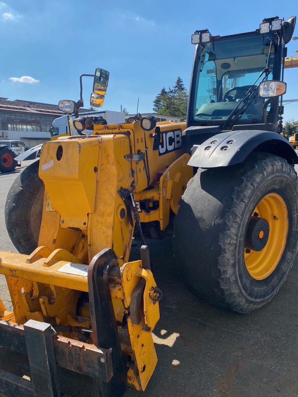 Teleskoplader van het type JCB 560-80 Agri Pro, Gebrauchtmaschine in Döllstädt (Foto 4)