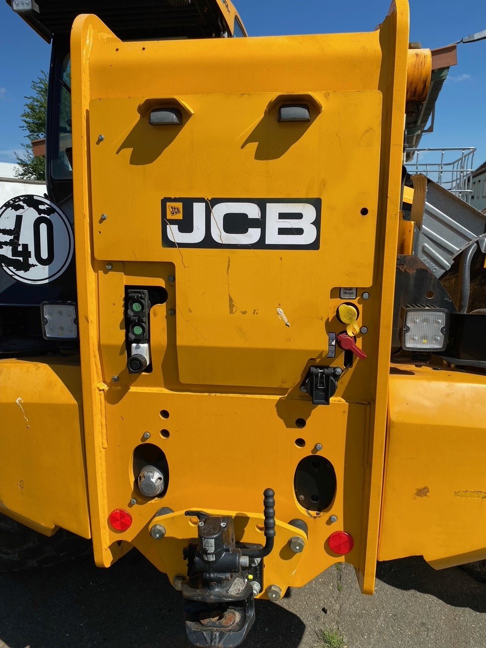 Teleskoplader a típus JCB 560-80 Agri Pro, Gebrauchtmaschine ekkor: Döllstädt (Kép 7)