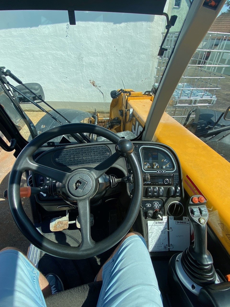 Teleskoplader typu JCB 560-80 Agri Pro, Gebrauchtmaschine w Döllstädt (Zdjęcie 11)