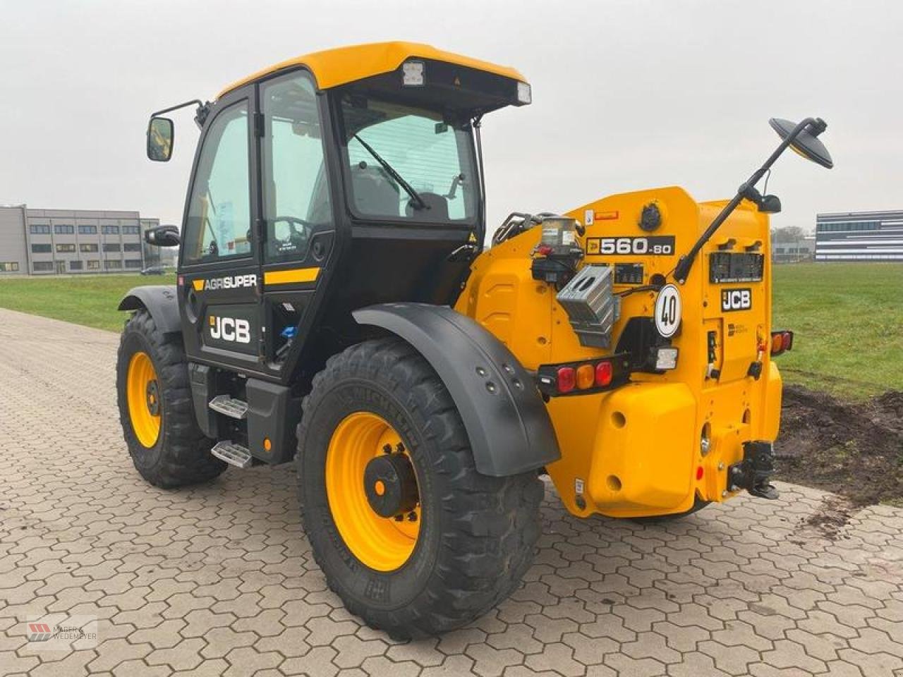 Teleskoplader Türe ait JCB 560-80 AGRI SUPER MIT ANBAUGERÄTEN, Gebrauchtmaschine içinde Oyten (resim 7)