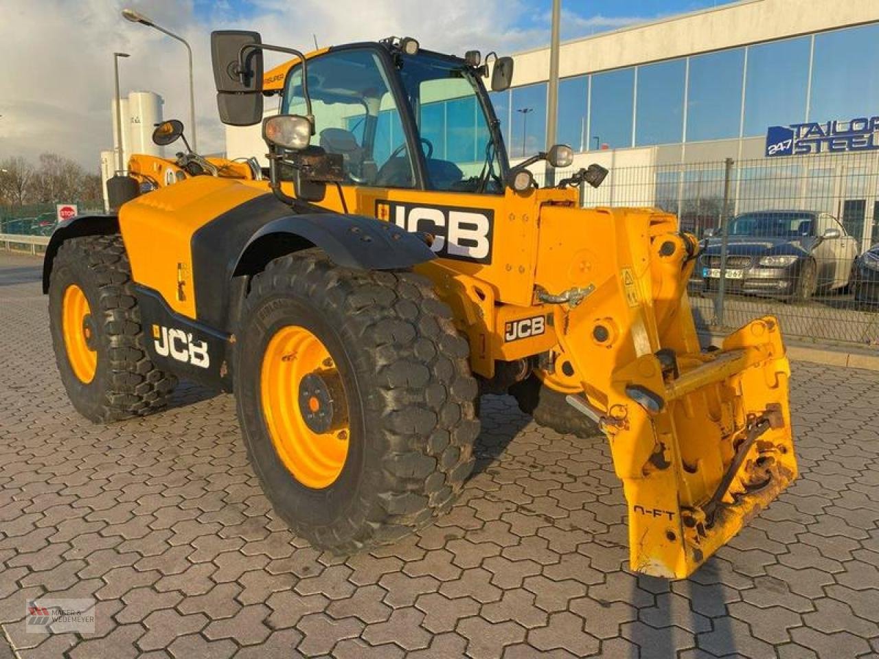 Teleskoplader tipa JCB 560-80 AGRI SUPER MIT DRUCKLUFT, Gebrauchtmaschine u Oyten (Slika 3)