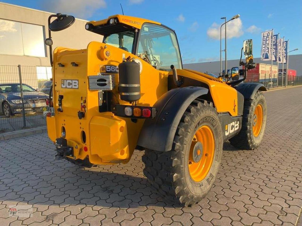 Teleskoplader tipa JCB 560-80 AGRI SUPER MIT DRUCKLUFT, Gebrauchtmaschine u Oyten (Slika 5)