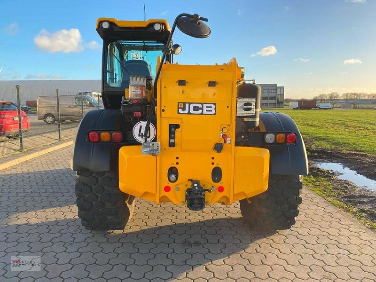 Teleskoplader tipa JCB 560-80 AGRI SUPER MIT DRUCKLUFT, Gebrauchtmaschine u Oyten (Slika 6)