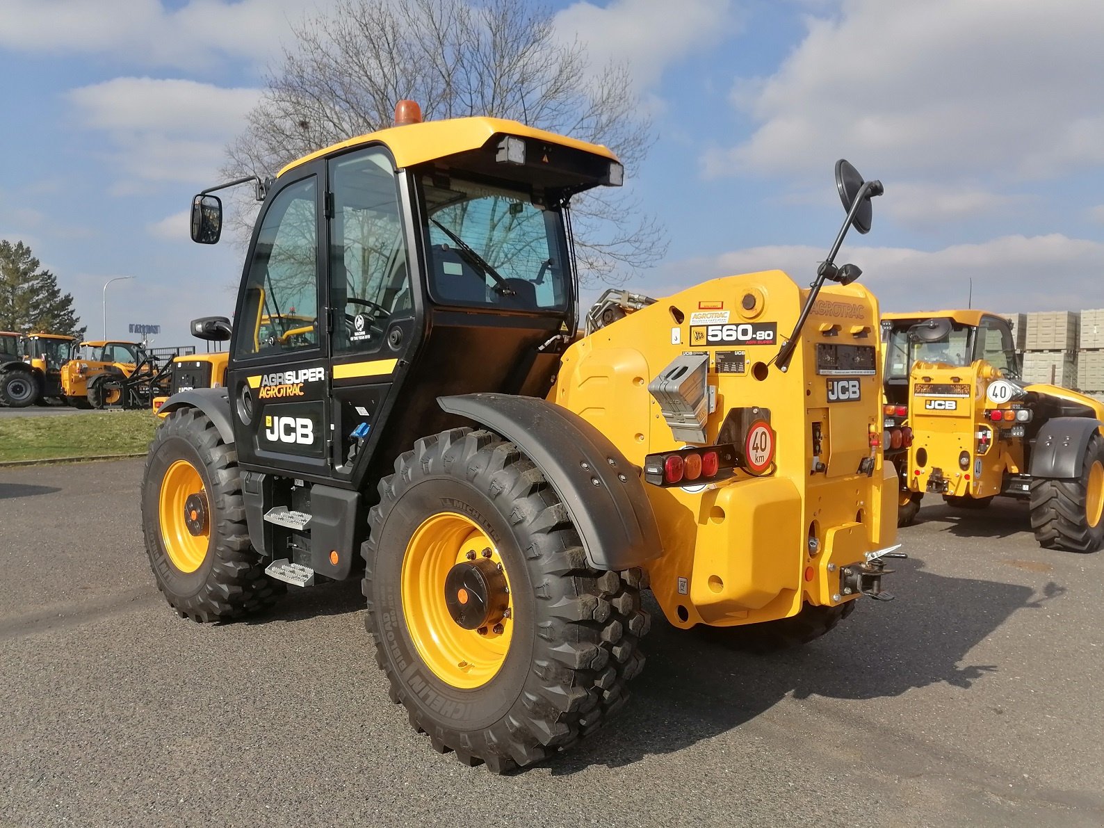 Teleskoplader typu JCB 560-80 AGRI SUPER, Gebrauchtmaschine v Roudnice nad Labem (Obrázek 4)