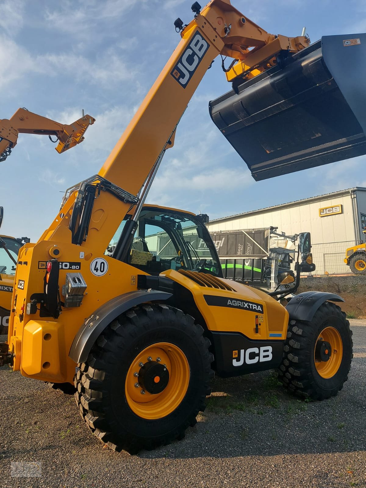 Teleskoplader typu JCB 560-80 Agri-xtra Dual Tec, Neumaschine v Pegnitz (Obrázek 3)