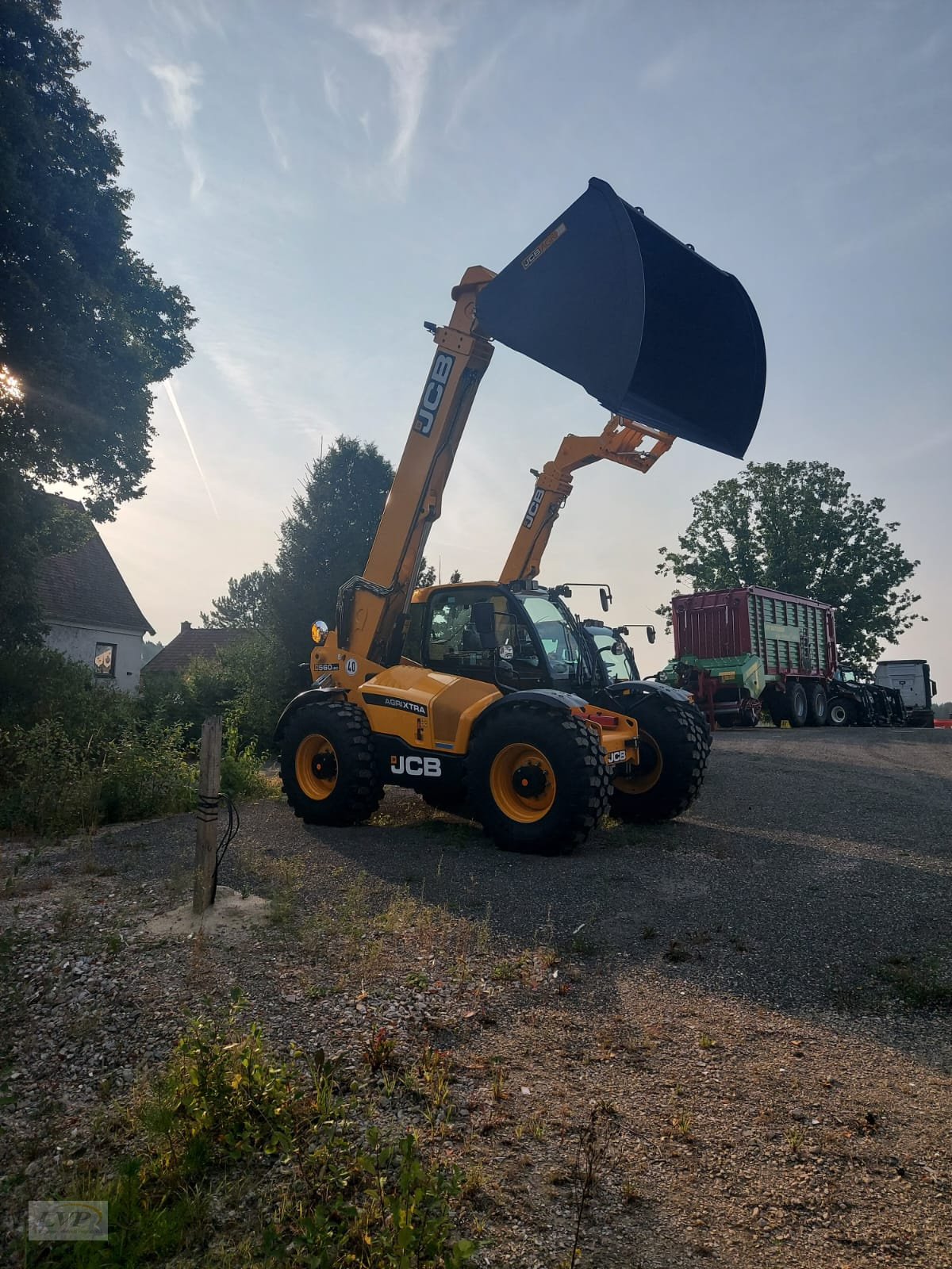 Teleskoplader Türe ait JCB 560-80 Agri-xtra Dual Tec, Neumaschine içinde Pegnitz (resim 4)