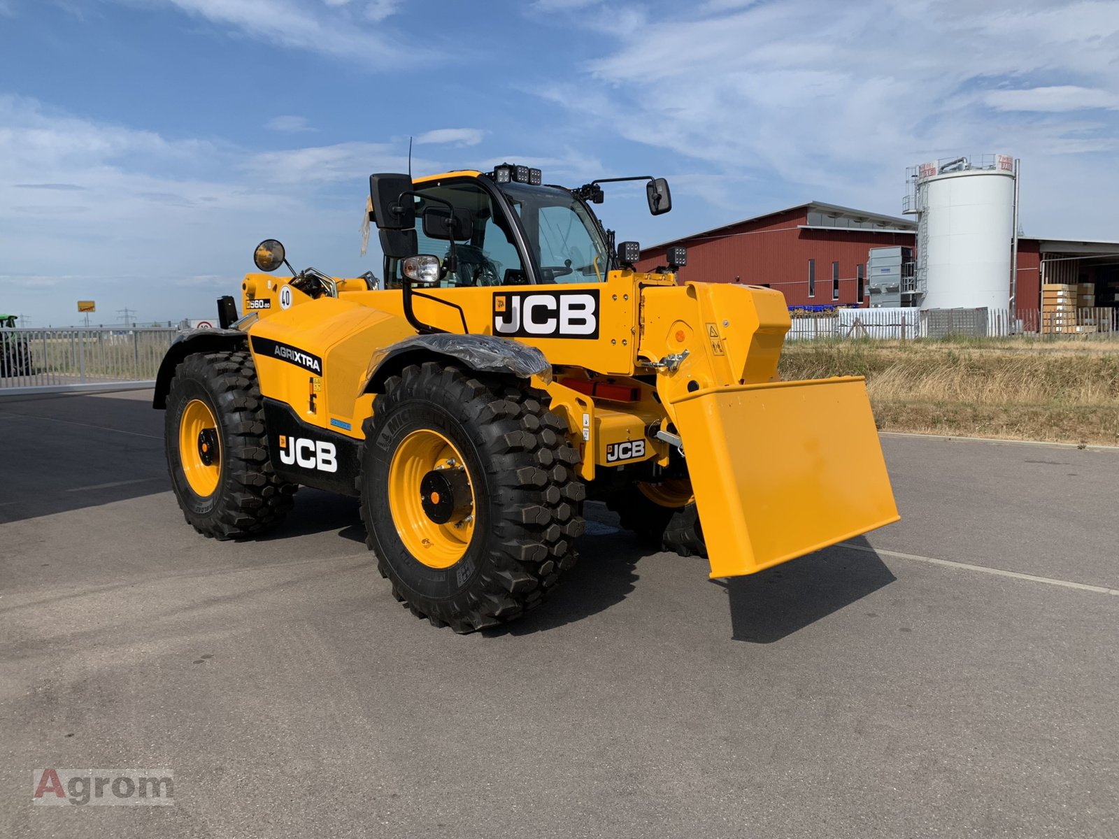 Teleskoplader del tipo JCB 560-80 Agri Xtra, Neumaschine en Meißenheim-Kürzell (Imagen 8)