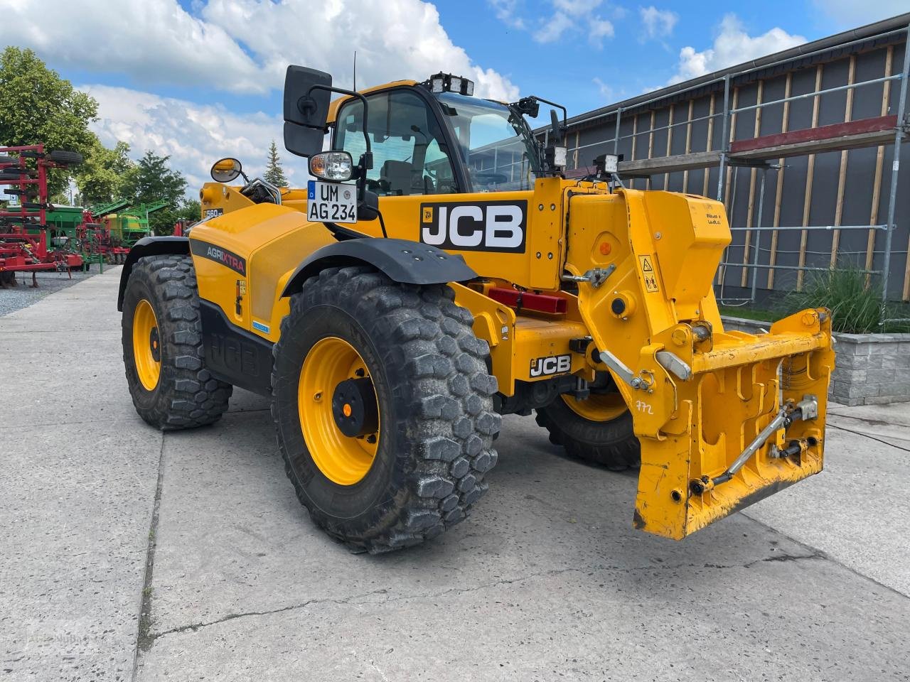 Teleskoplader typu JCB 560-80 AGRIXTRA, Gebrauchtmaschine v Prenzlau (Obrázok 1)