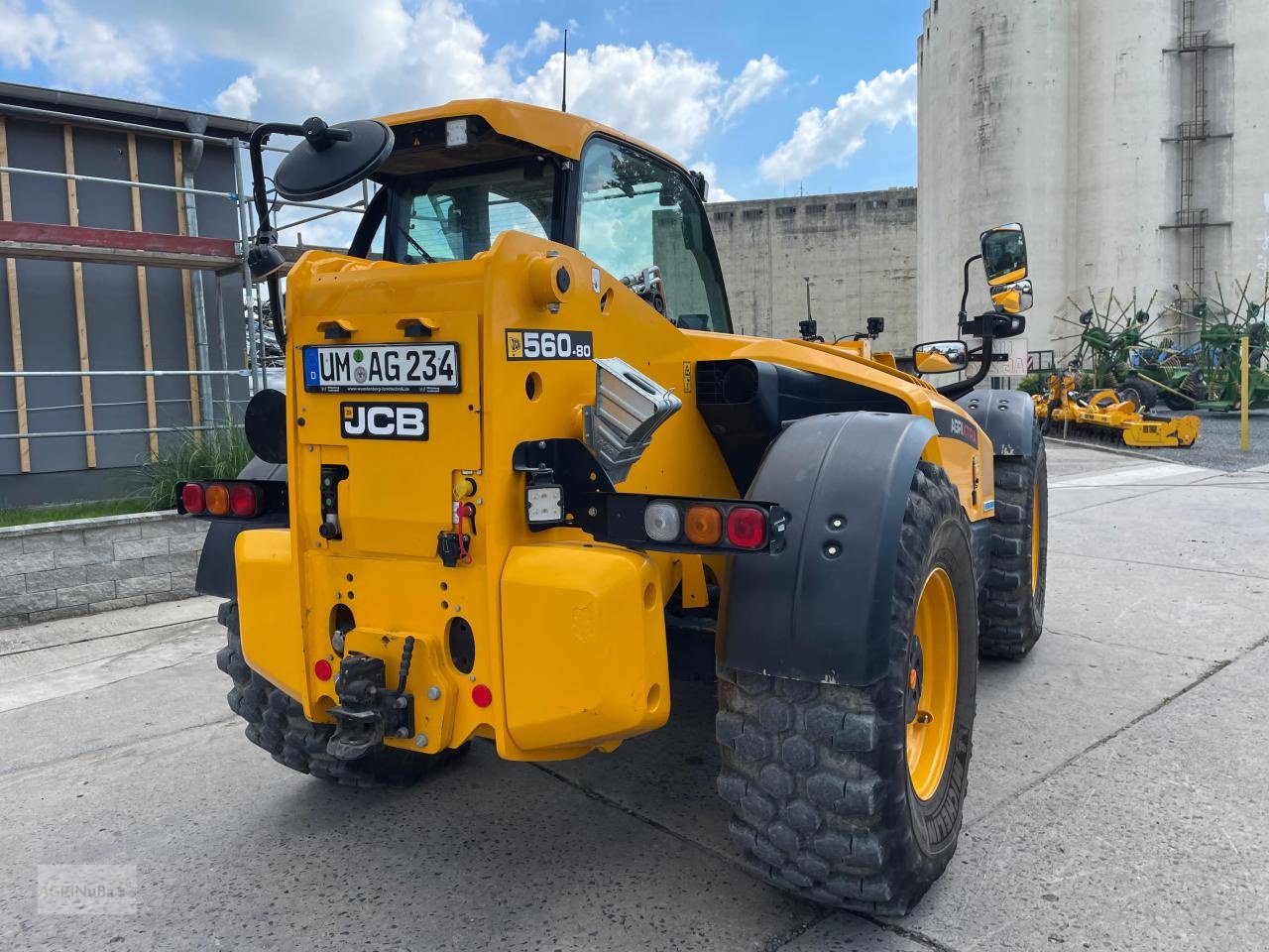 Teleskoplader typu JCB 560-80 AGRIXTRA, Gebrauchtmaschine v Prenzlau (Obrázek 3)