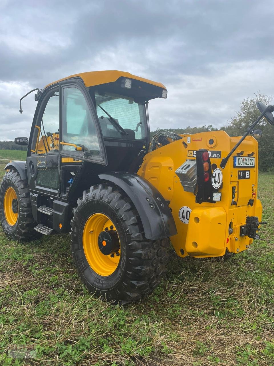 Teleskoplader typu JCB 560-80, Gebrauchtmaschine v Lauf-Simonshofen (Obrázek 6)