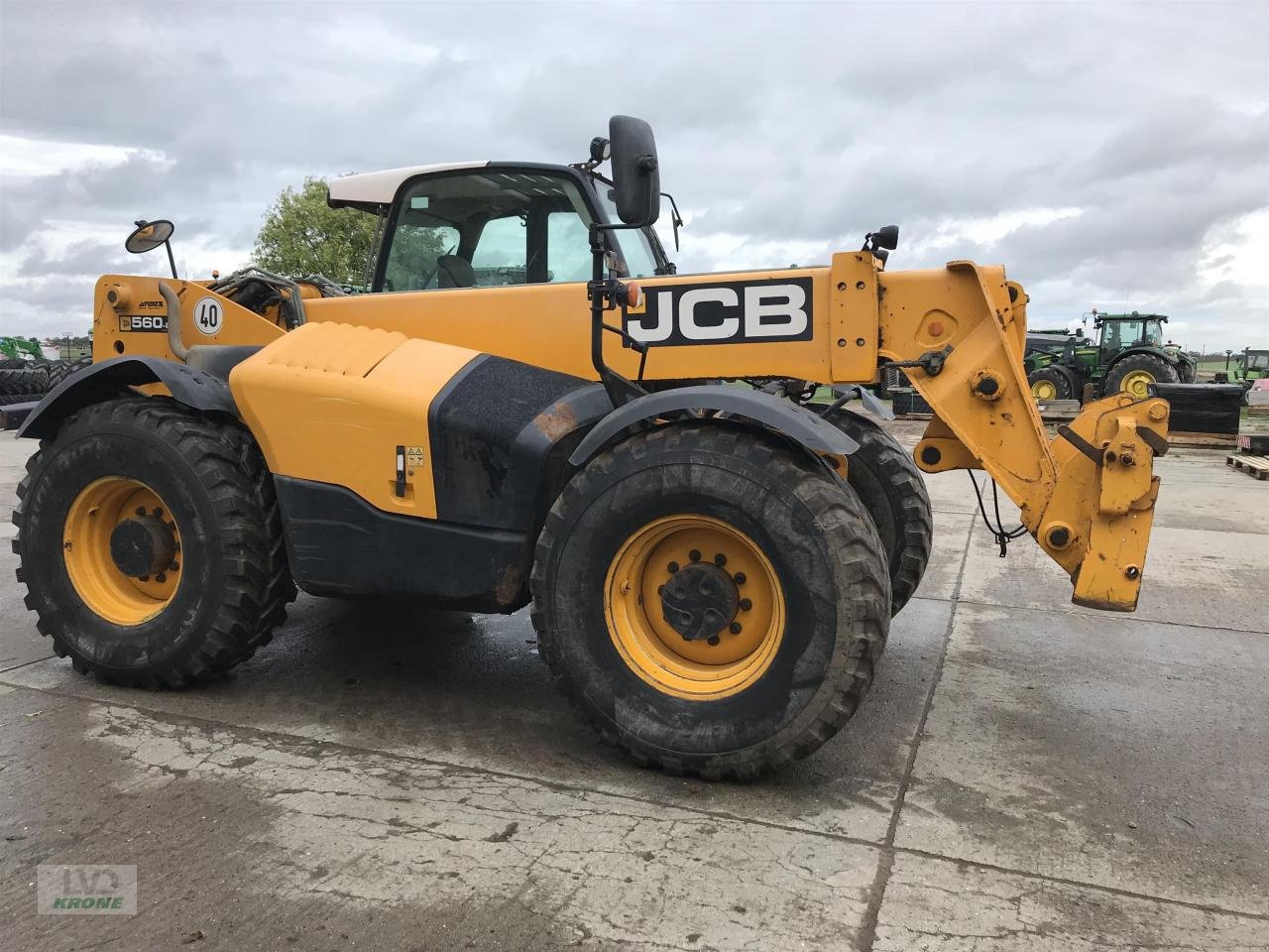 Teleskoplader van het type JCB 560-80AG, Gebrauchtmaschine in Alt-Mölln (Foto 2)