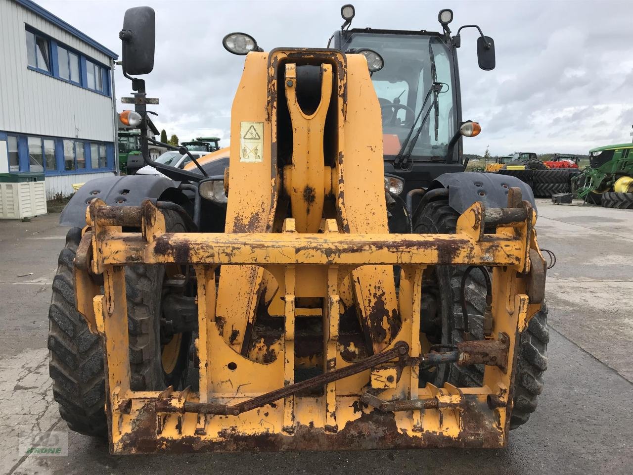 Teleskoplader van het type JCB 560-80AG, Gebrauchtmaschine in Alt-Mölln (Foto 3)