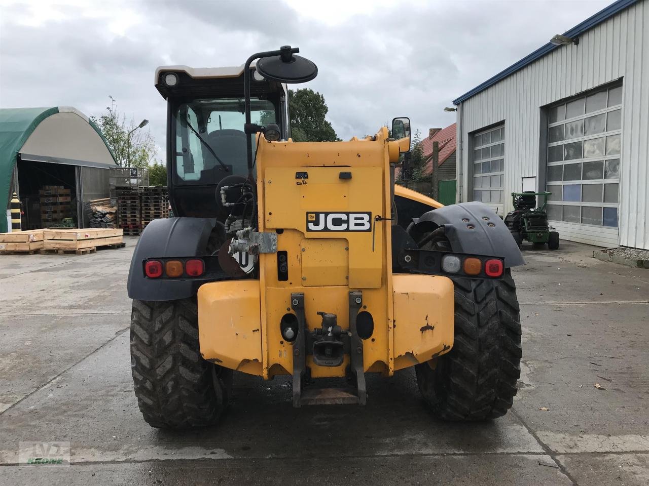 Teleskoplader van het type JCB 560-80AG, Gebrauchtmaschine in Alt-Mölln (Foto 4)