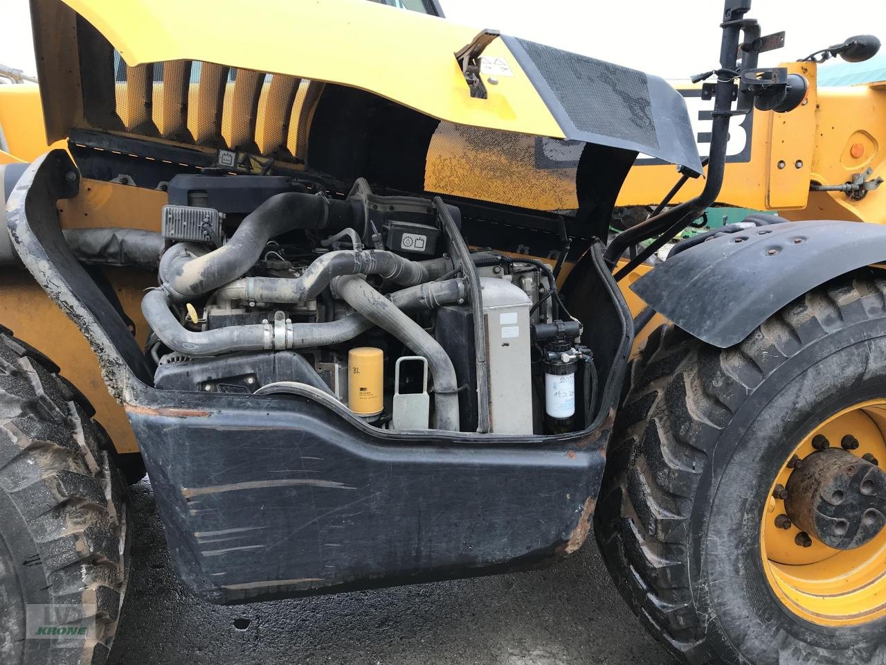 Teleskoplader van het type JCB 560-80AG, Gebrauchtmaschine in Alt-Mölln (Foto 5)