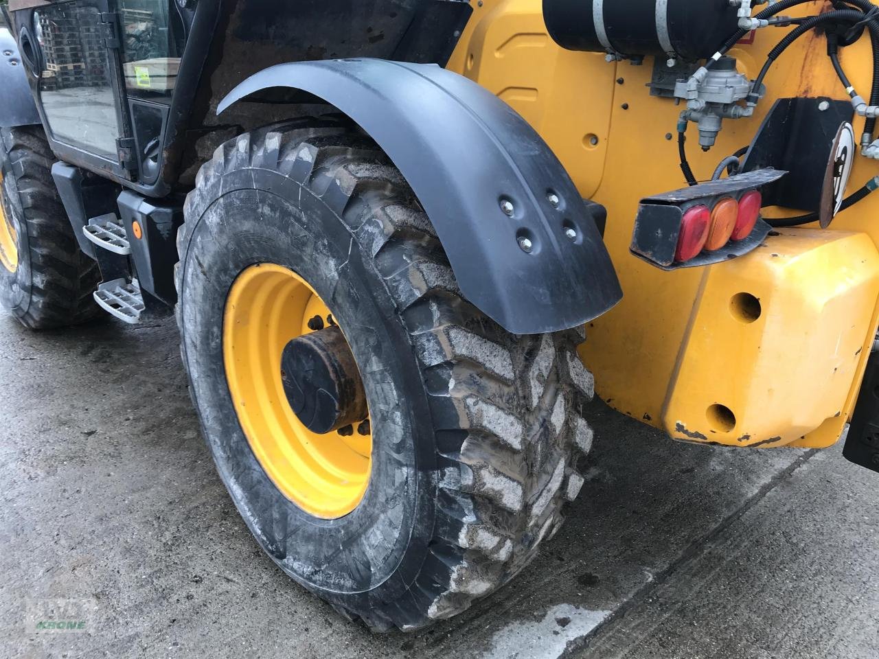 Teleskoplader van het type JCB 560-80AG, Gebrauchtmaschine in Alt-Mölln (Foto 12)