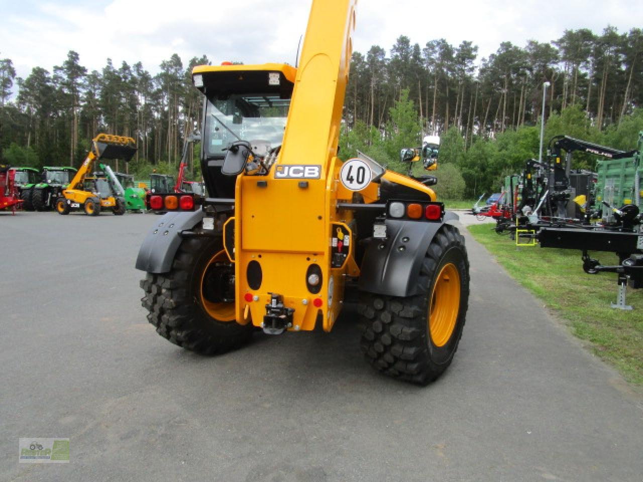 Teleskoplader van het type JCB AgriXtra 542.70 VT Getriebe, Gebrauchtmaschine in Wernberg-Köblitz (Foto 1)