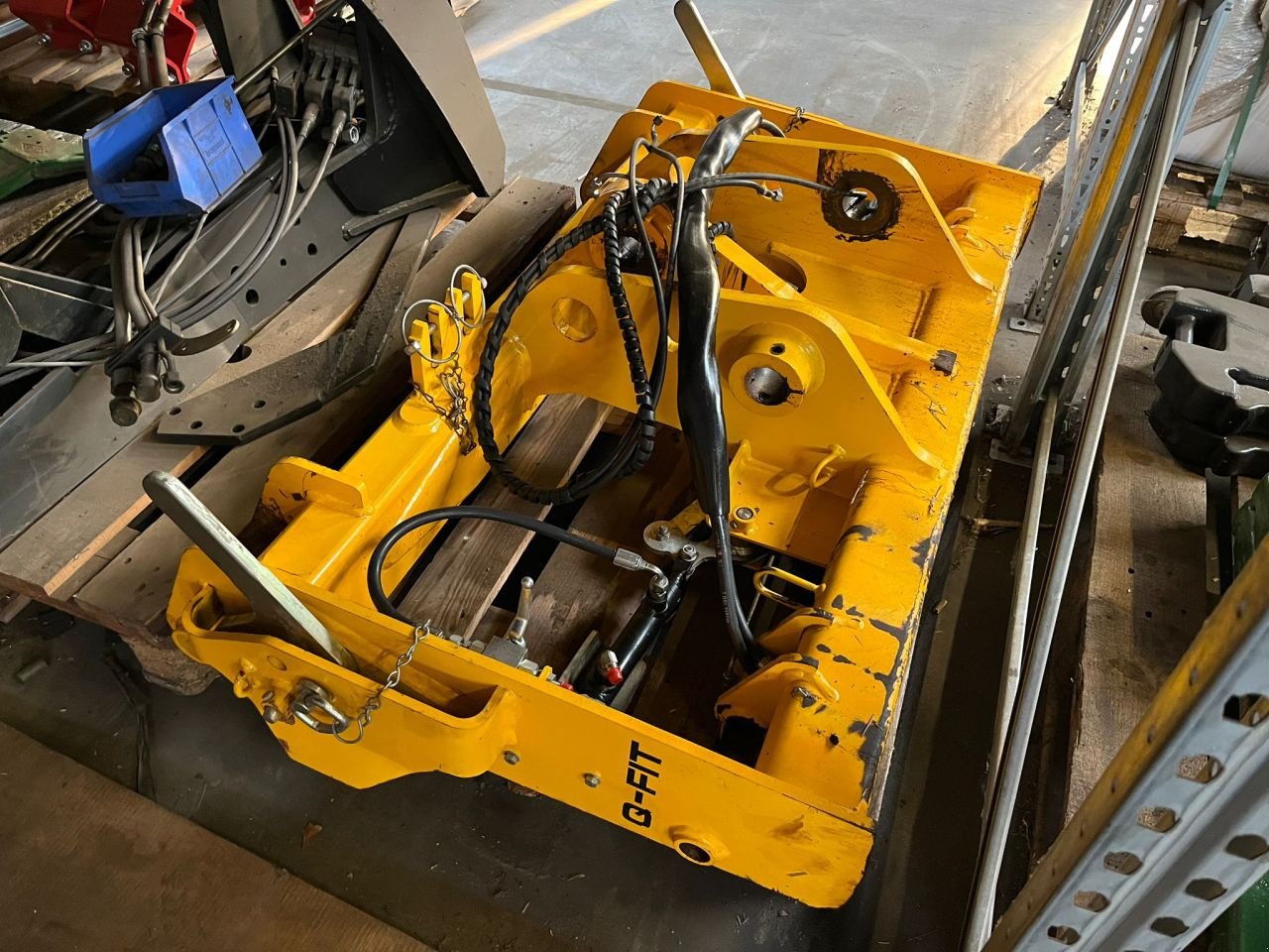 Teleskoplader del tipo JCB Q-fit snelwissel frames, Gebrauchtmaschine en Baarle-Nassau (Imagen 1)