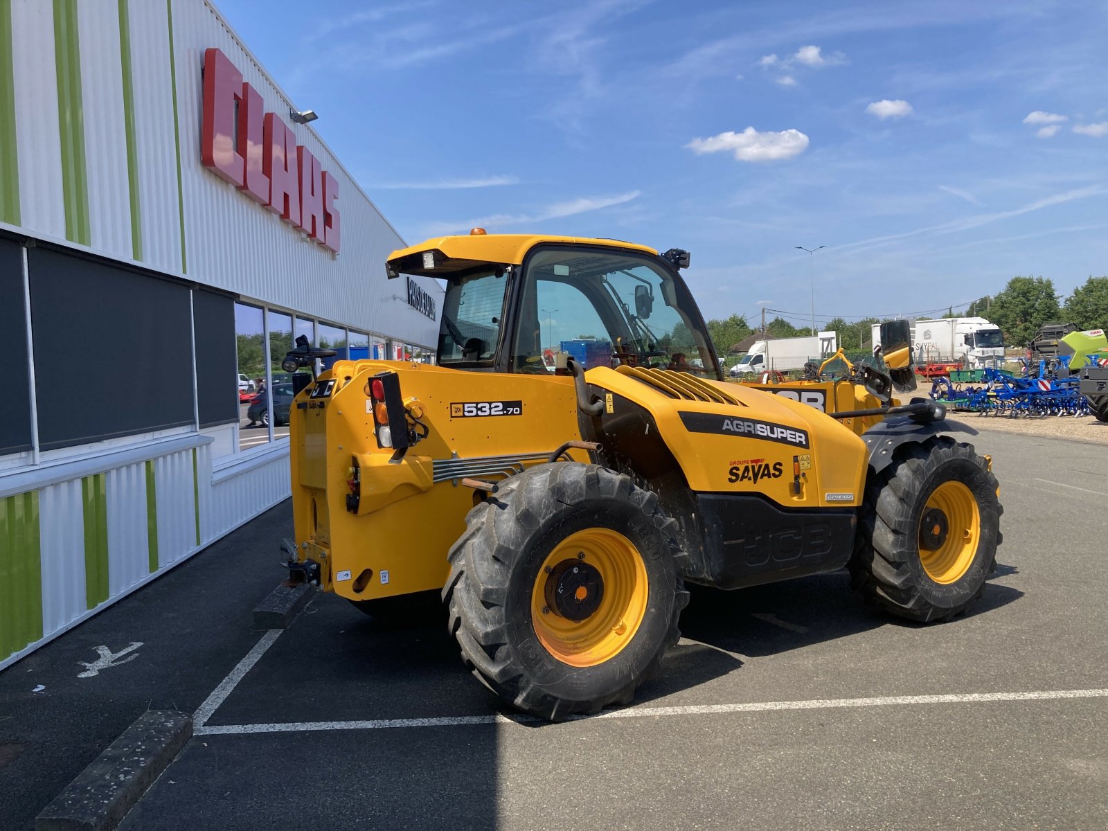 Teleskoplader типа JCB TELESCOPIQUE JCB 532-70, Gebrauchtmaschine в ST CLEMENT DE LA PLACE (Фотография 2)