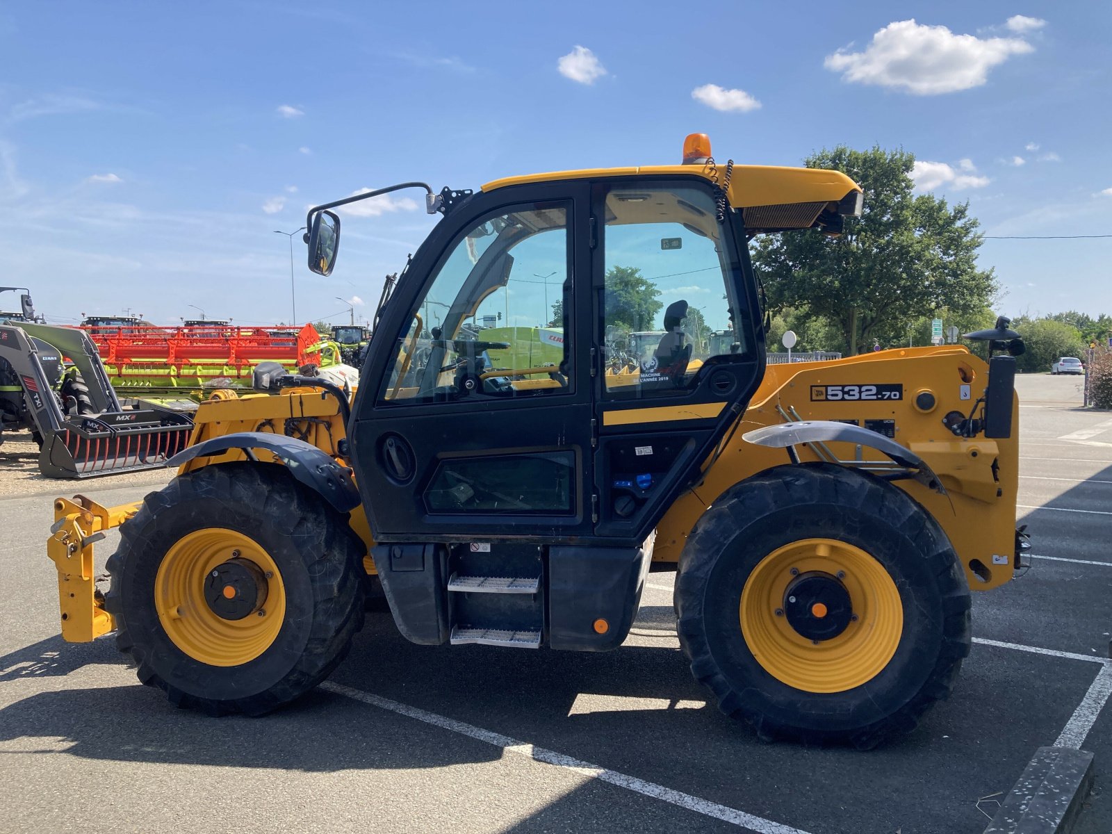 Teleskoplader typu JCB TELESCOPIQUE JCB 532-70, Gebrauchtmaschine v ST CLEMENT DE LA PLACE (Obrázek 4)