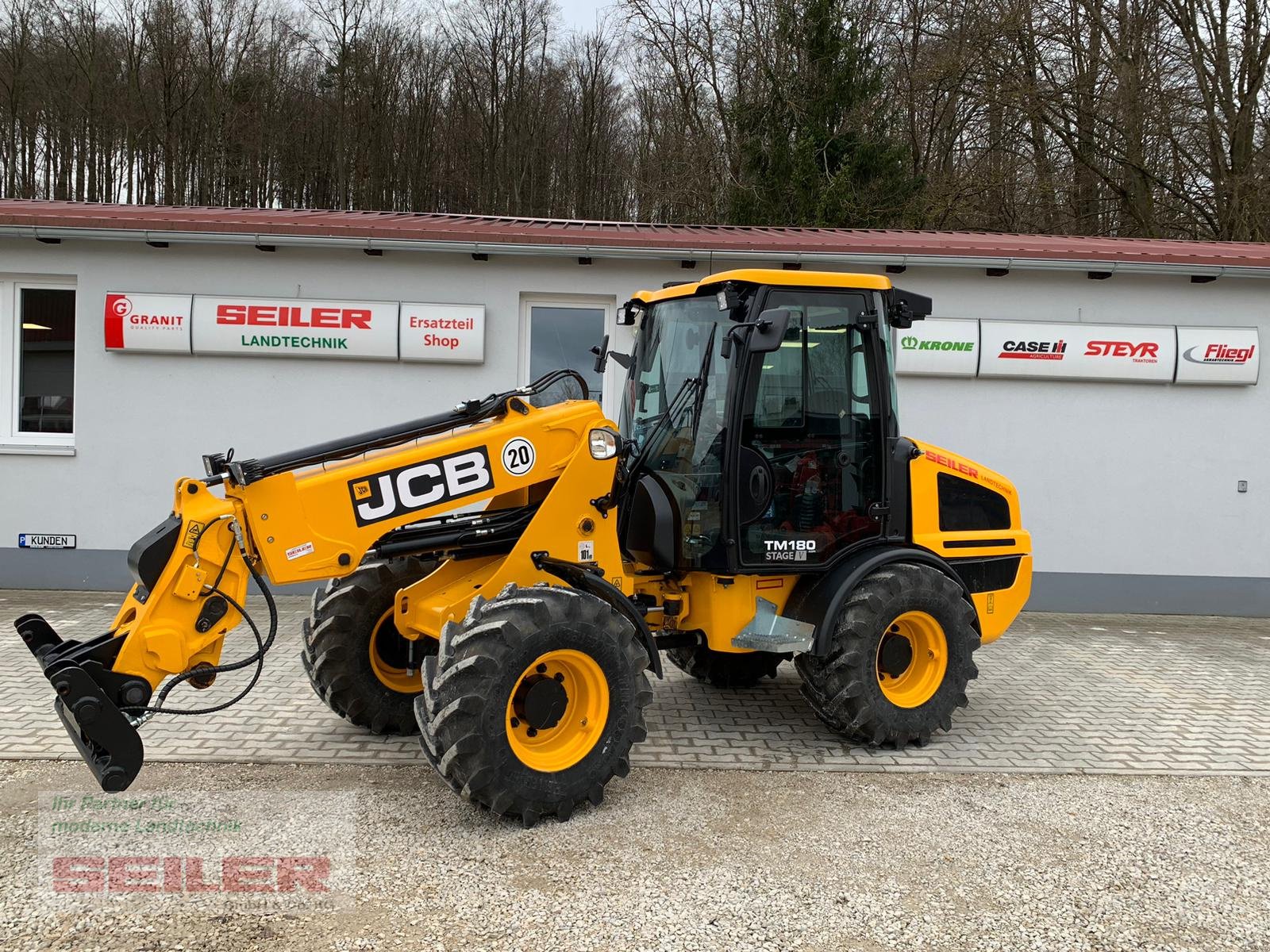 Teleskoplader des Typs JCB TM 180 Agri *VOLLAUSSTATTUNG*, Gebrauchtmaschine in Ansbach (Bild 1)