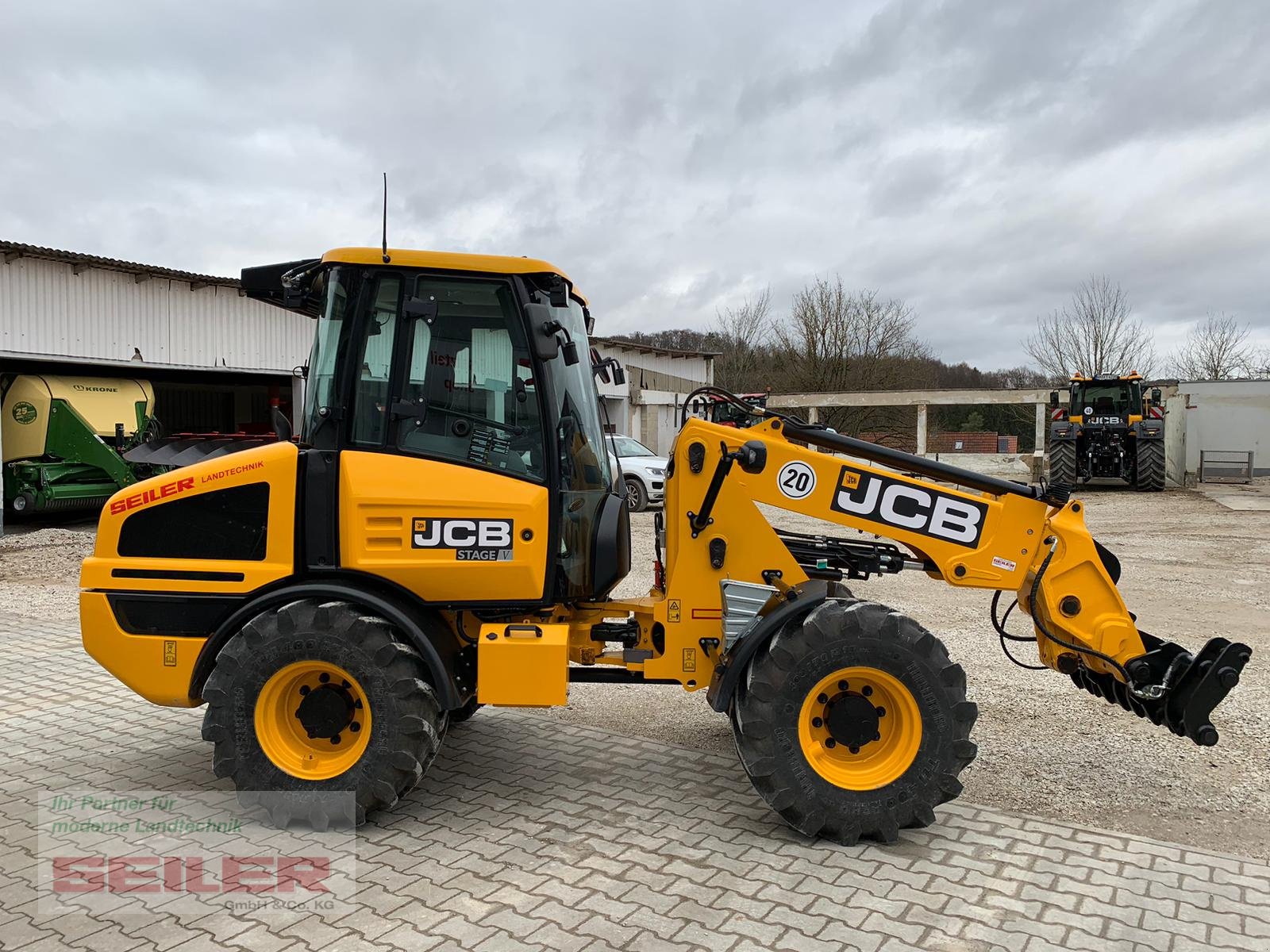 Teleskoplader типа JCB TM 180 Agri *VOLLAUSSTATTUNG*, Gebrauchtmaschine в Parsberg (Фотография 7)