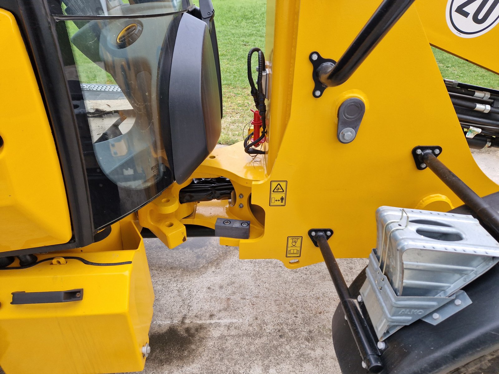 Teleskoplader van het type JCB TM 180 Agri, Gebrauchtmaschine in Palling (Foto 9)