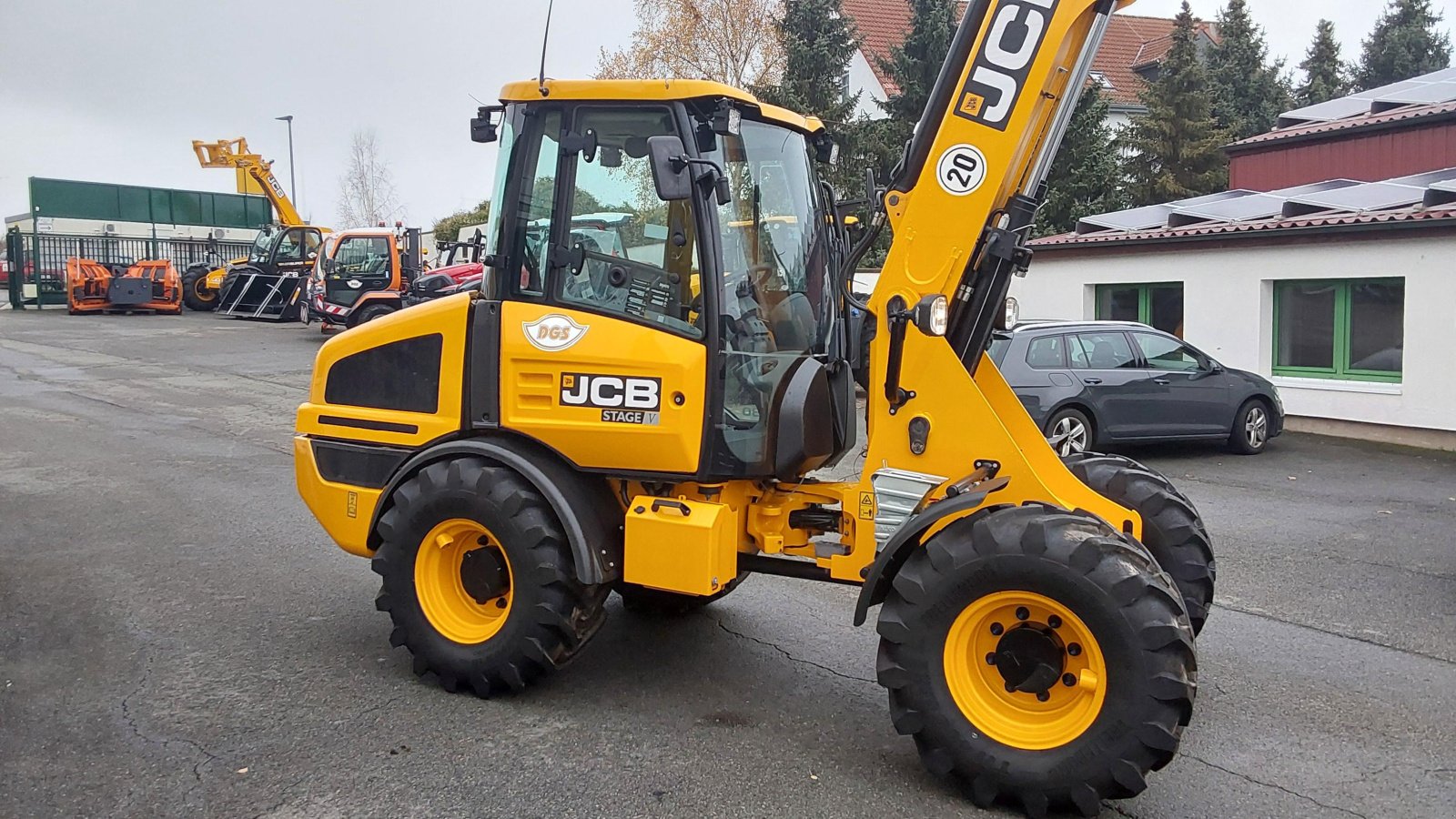 Teleskoplader des Typs JCB TM 180 Agri, Neumaschine in Döllstädt (Bild 3)