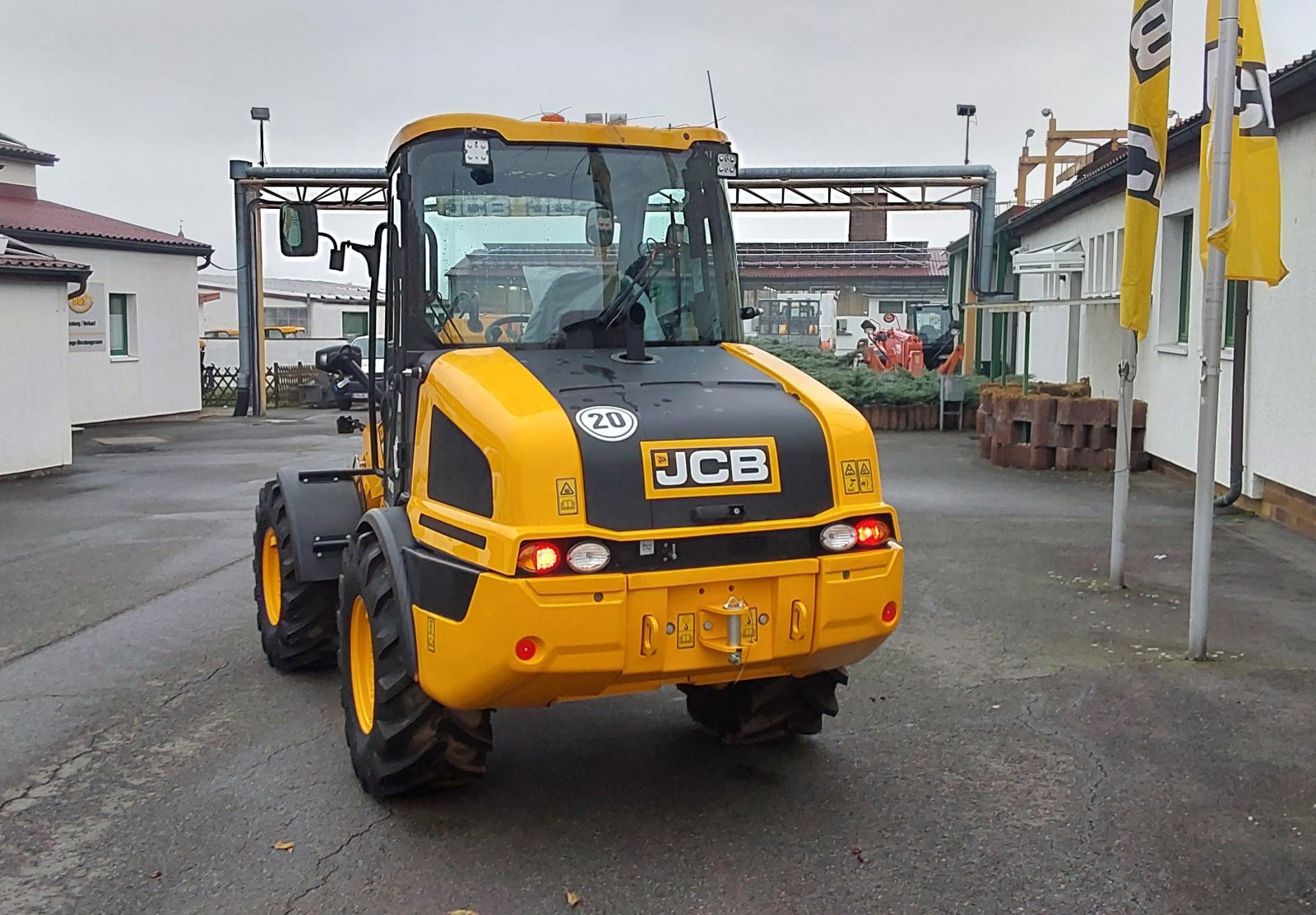 Teleskoplader des Typs JCB TM 180 Agri, Neumaschine in Döllstädt (Bild 8)