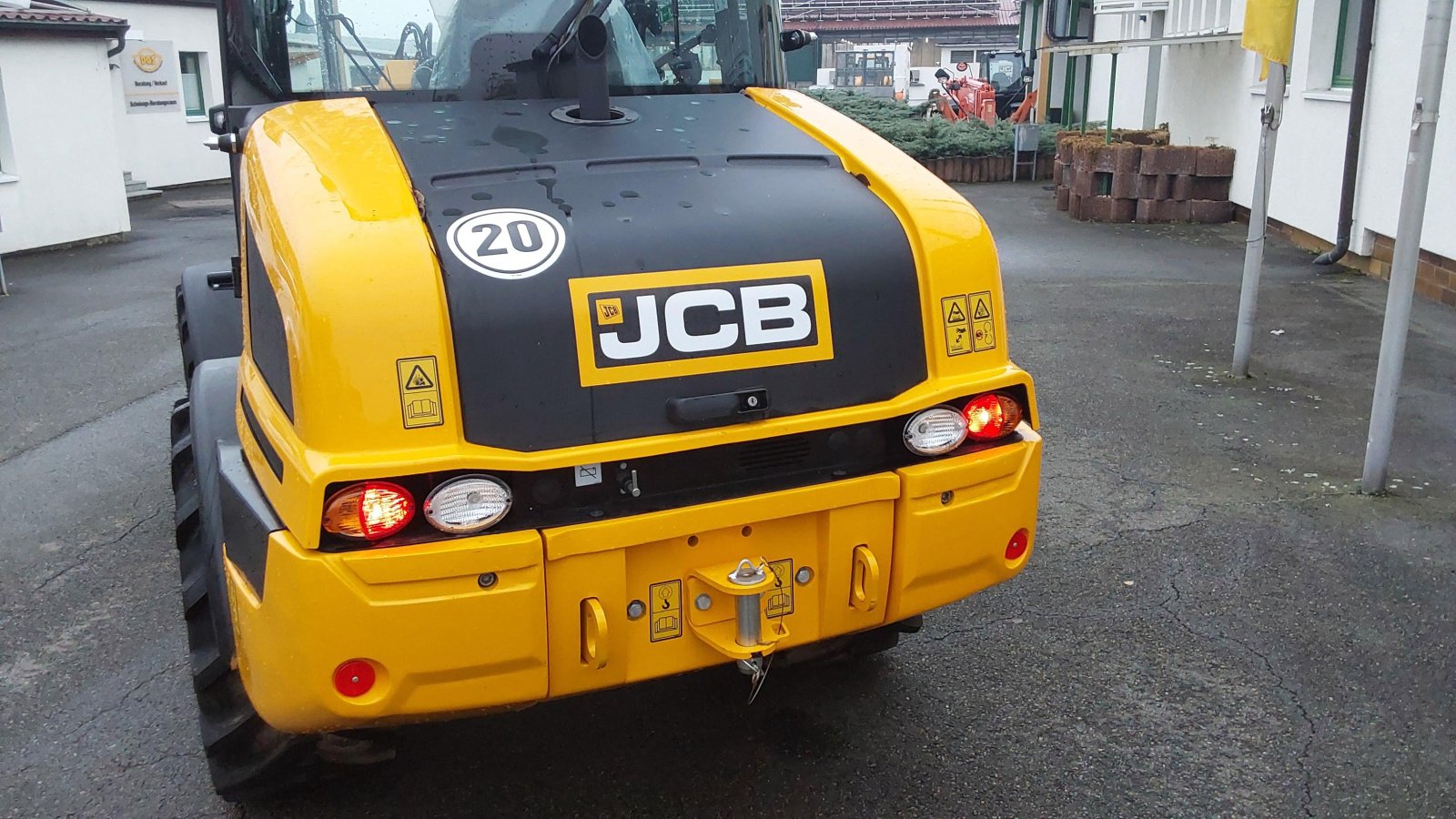 Teleskoplader des Typs JCB TM 180 Agri, Neumaschine in Döllstädt (Bild 9)