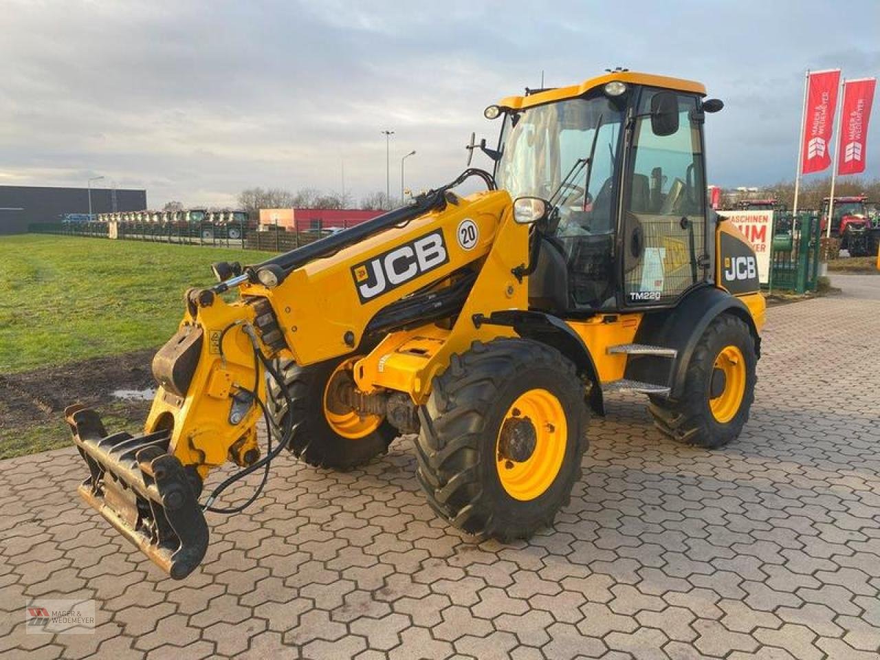 Teleskoplader del tipo JCB TM 220 DEFEKT, Gebrauchtmaschine In Oyten (Immagine 1)