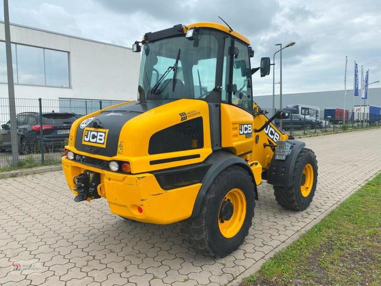 Teleskoplader typu JCB TM 220 TELESKOPRADLADER, Gebrauchtmaschine v Oyten (Obrázek 4)