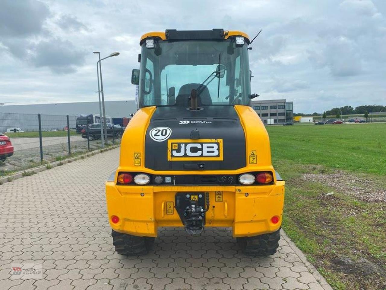 Teleskoplader van het type JCB TM 220 TELESKOPRADLADER, Gebrauchtmaschine in Oyten (Foto 5)