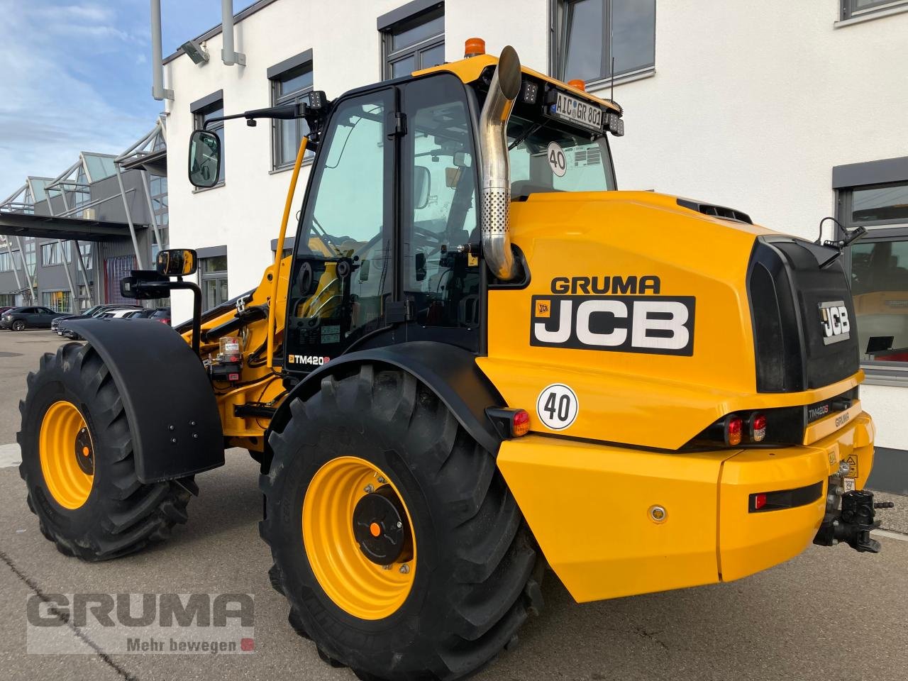 Teleskoplader del tipo JCB TM 420 S, Gebrauchtmaschine en Friedberg-Derching (Imagen 4)