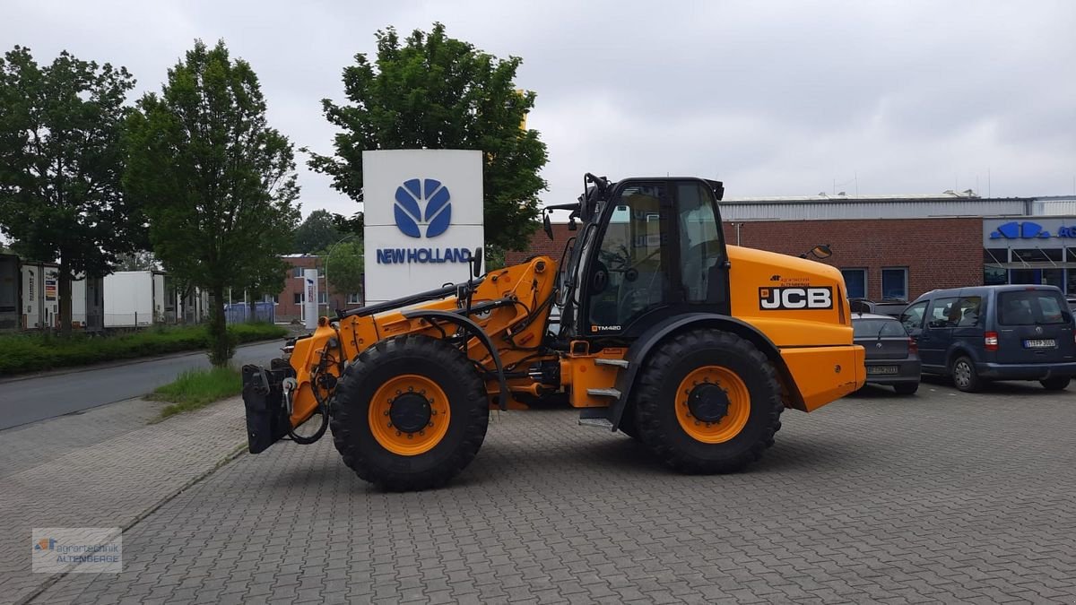 Teleskoplader Türe ait JCB TM 420 Teleskopradlader, Gebrauchtmaschine içinde Altenberge (resim 1)