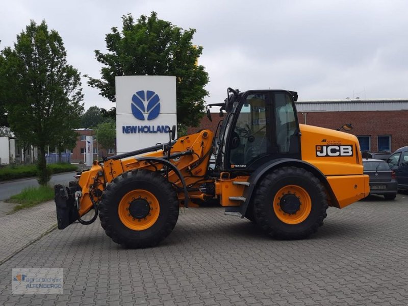 Teleskoplader van het type JCB TM 420 Teleskopradlader, Gebrauchtmaschine in Altenberge (Foto 1)