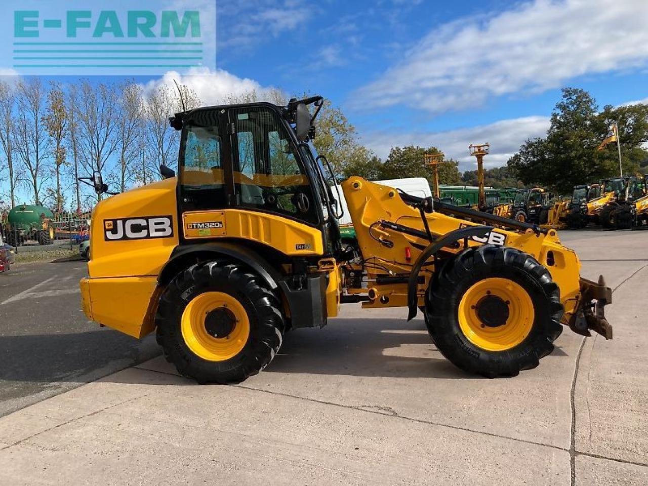 Teleskoplader van het type JCB tm320s, Gebrauchtmaschine in SHREWSBURRY (Foto 5)