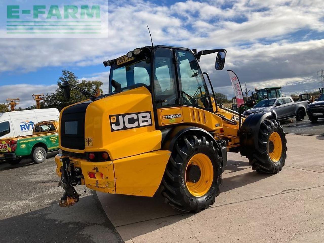 Teleskoplader от тип JCB tm320s, Gebrauchtmaschine в SHREWSBURRY (Снимка 7)