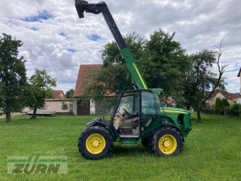 Teleskoplader des Typs John Deere 3215 Euroaufnahme, Gebrauchtmaschine in Emskirchen (Bild 1)