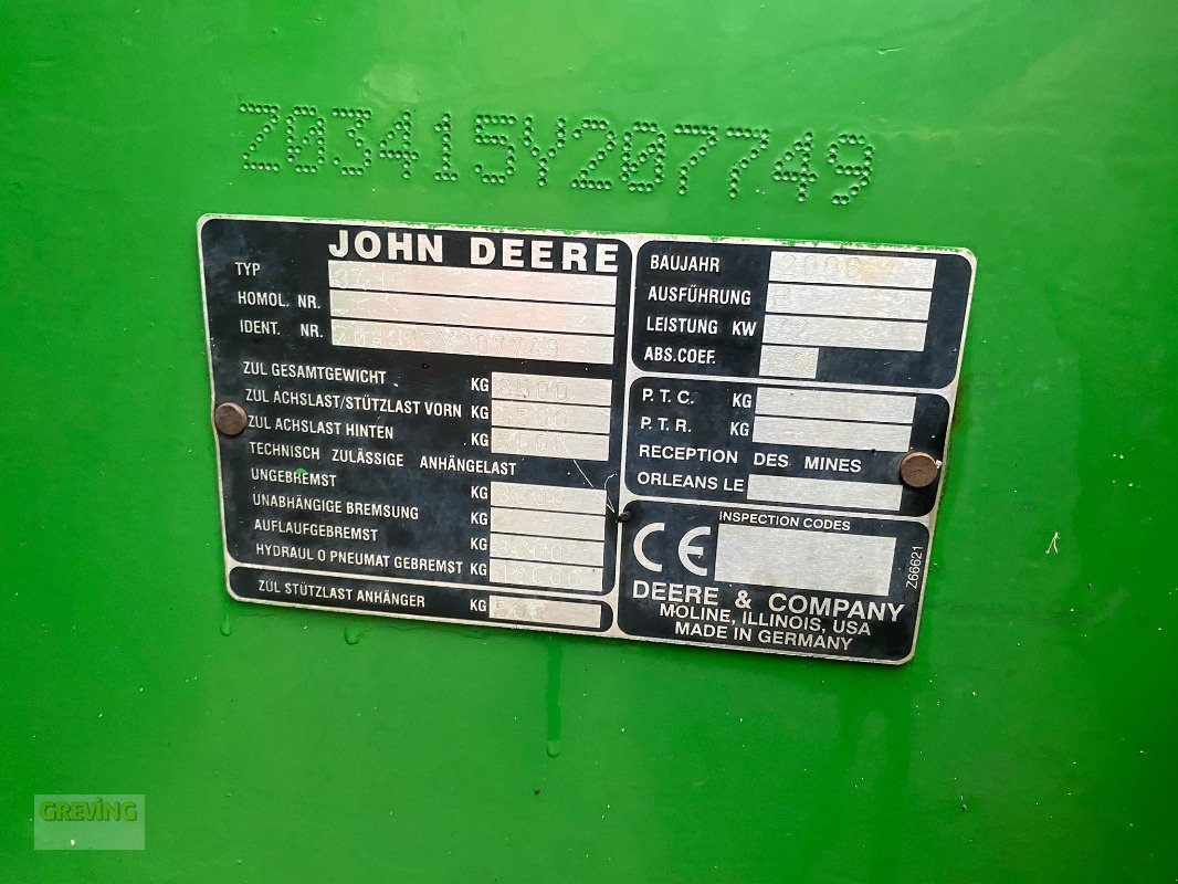 Teleskoplader del tipo John Deere 3415, Gebrauchtmaschine en Ahaus (Imagen 14)