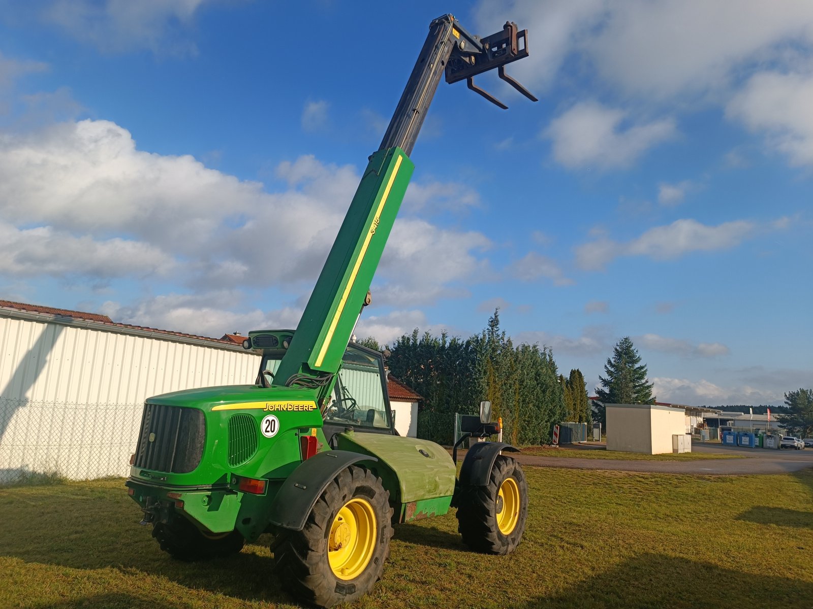 Teleskoplader типа John Deere 3415, Gebrauchtmaschine в Windsbach (Фотография 3)