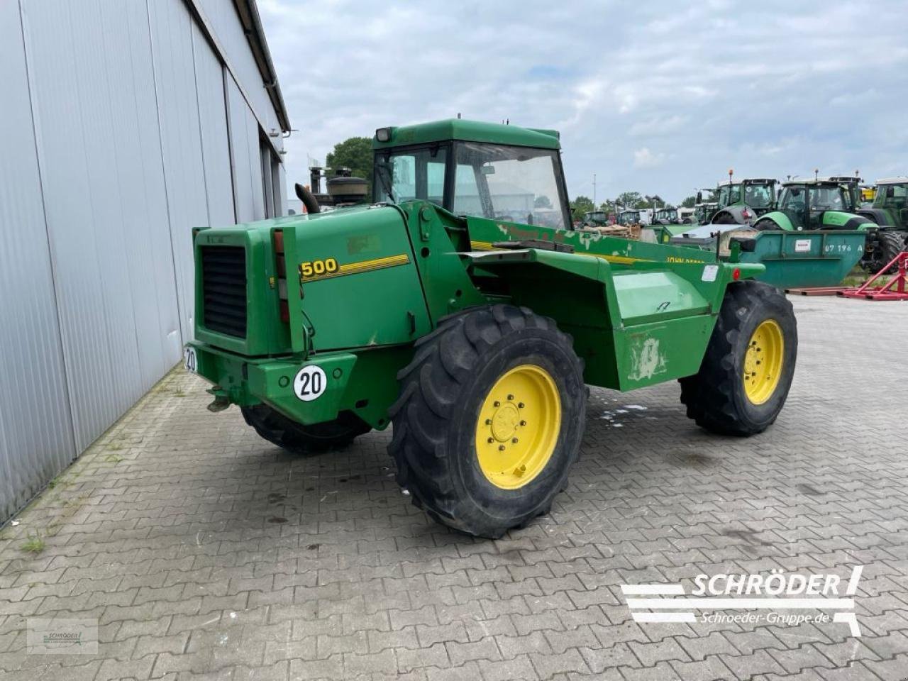 Teleskoplader типа John Deere 4500, Gebrauchtmaschine в Wildeshausen (Фотография 3)