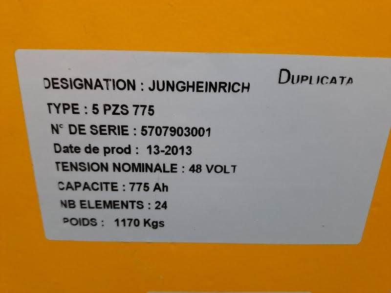 Teleskoplader tipa Jungheinrich ETV 214, Gebrauchtmaschine u Waregem (Slika 11)