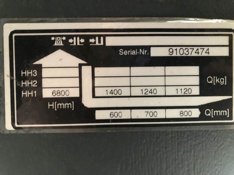 Teleskoplader del tipo Jungheinrich ETV 214, Gebrauchtmaschine en Aalst (Imagen 9)