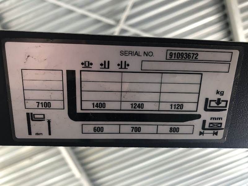 Teleskoplader typu Jungheinrich ETV 214, Gebrauchtmaschine v Aalst (Obrázok 9)